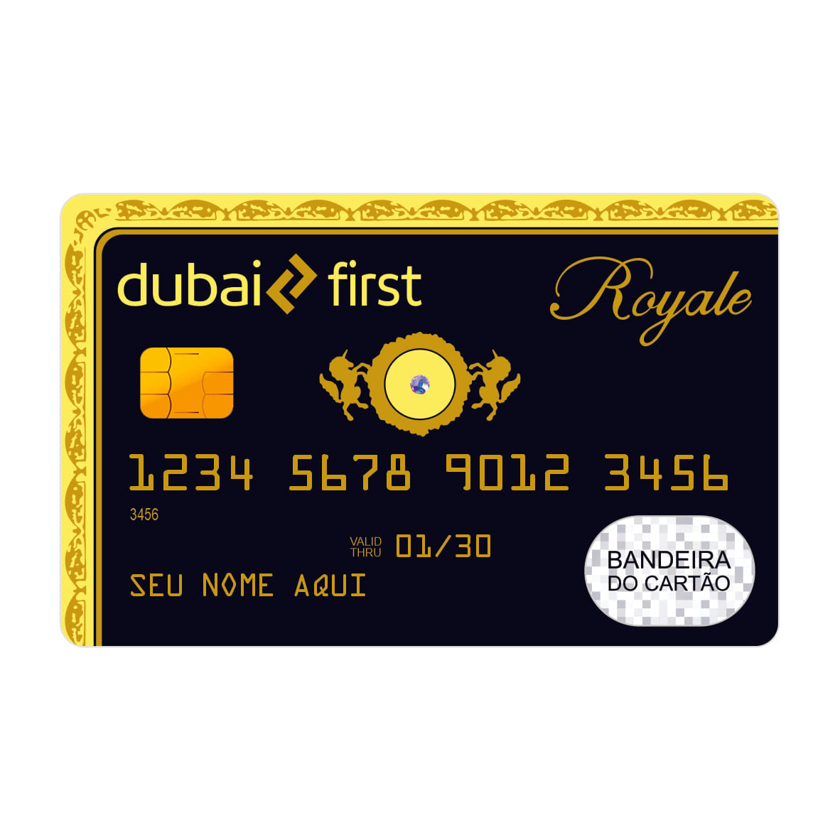 CAPACARD - Película Adesiva Para Cartão Frente e Verso - Dubai First CAPACARD - Película Adesiva Para Cartão Frente e Verso - Dubai First